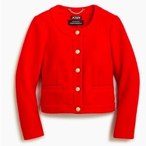 Size 16 - JCrew Louisa lady jacket in Italian boiled wool